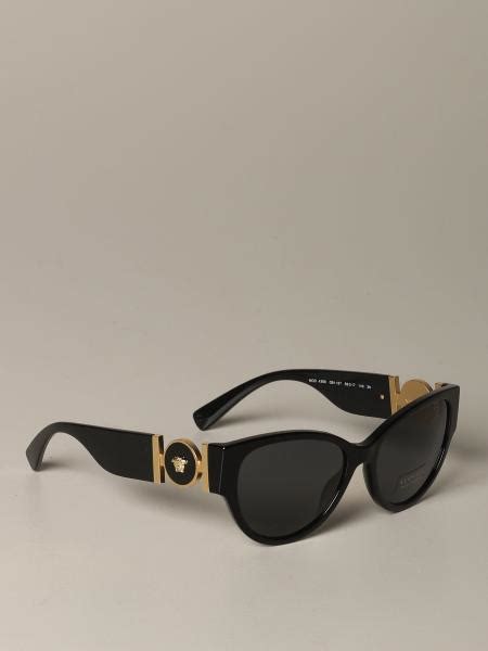 versace sonnenbrille damen schwarz|Versace Sonnenbrillen .